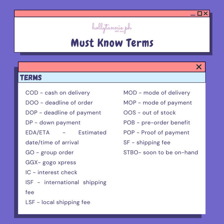 must know
